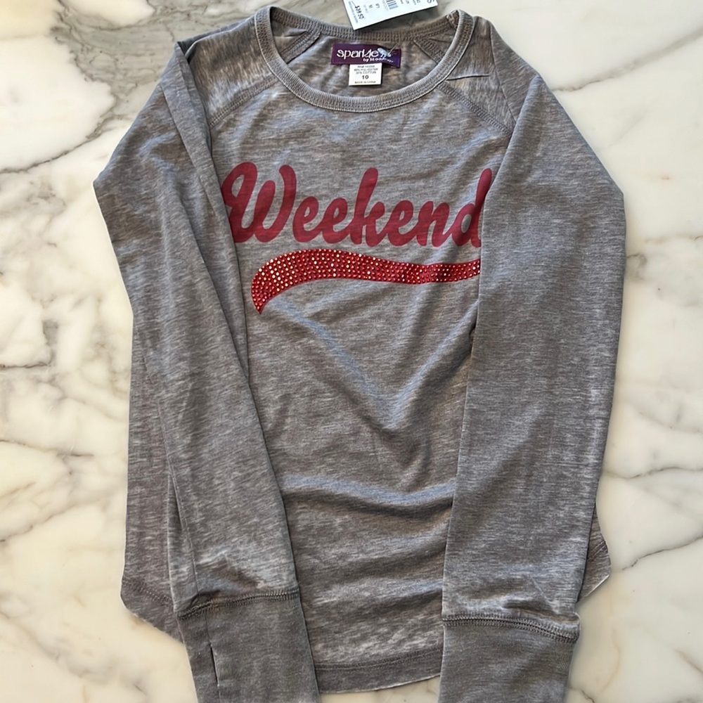 Girls long sleeve size 10